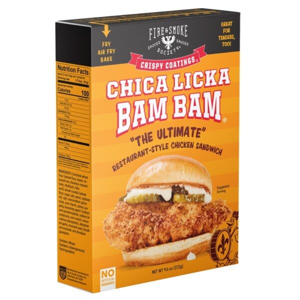Fire & Smoke Society® Chica Licka Bam Bam® Chicken Crispy Coating