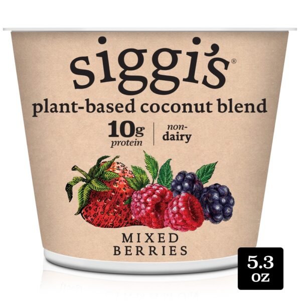siggi's Plant-Based Coconut Blend, Mixed Berries