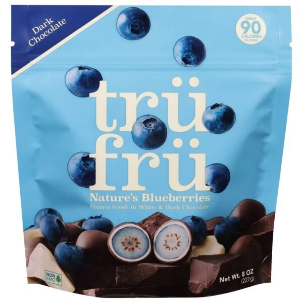 Tru Fru White & Dark Chocolate Frozen Blueberries