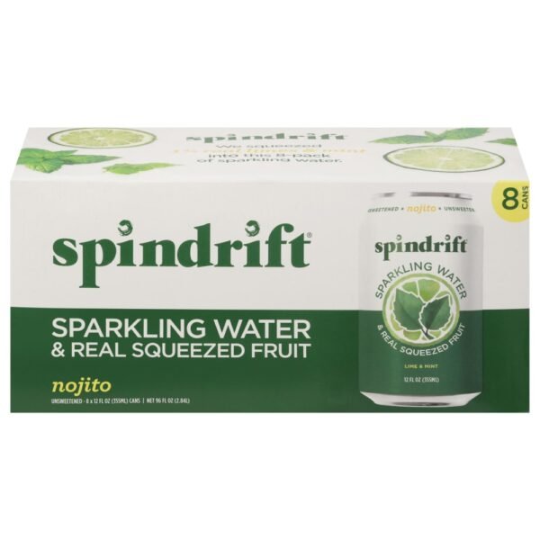 Spindrift® Nojito Lime & Mint Flavored Sparkling Water Cans