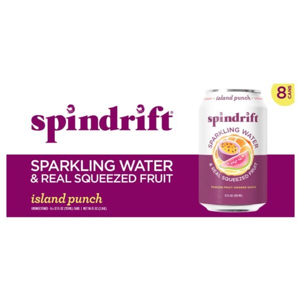 Spindrift® Island Punch Sparkling Water Cans