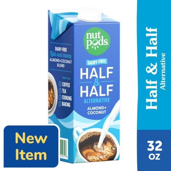 nutpods® Non Dairy Half & Half Alternative made with Almonds and Coconuts