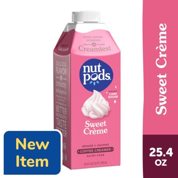 nutpods® Non Dairy Sweet Créme made with Almonds and Coconuts Coffee Creamer