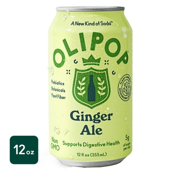 Olipop® Ginger Ale Soda Can