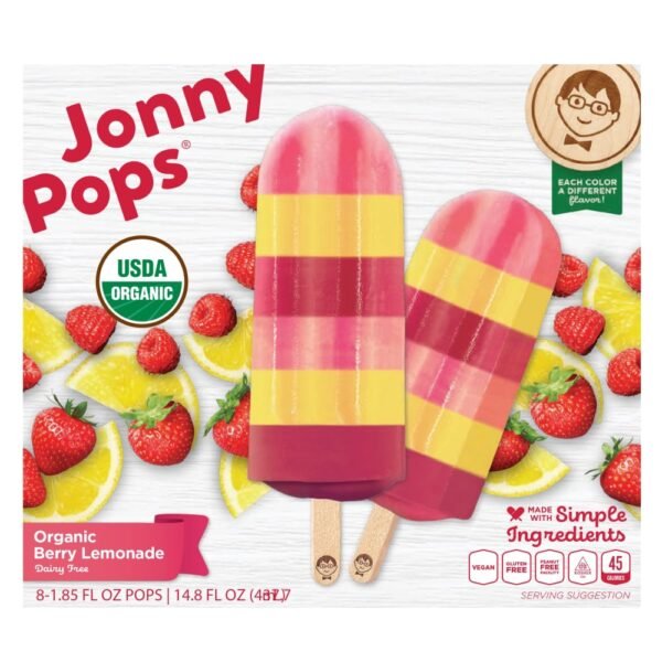 Jonny Pops® Oranic Berry Lemonade