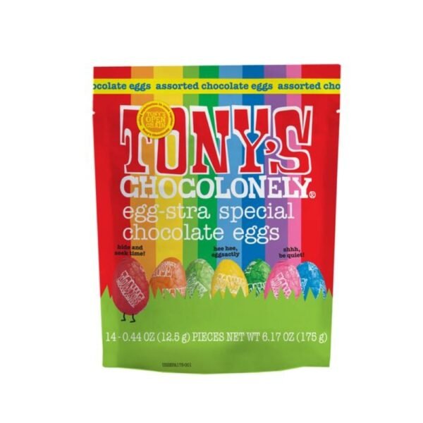 Tony's Chocolonely Egg-stra Special Chocolate Eggs