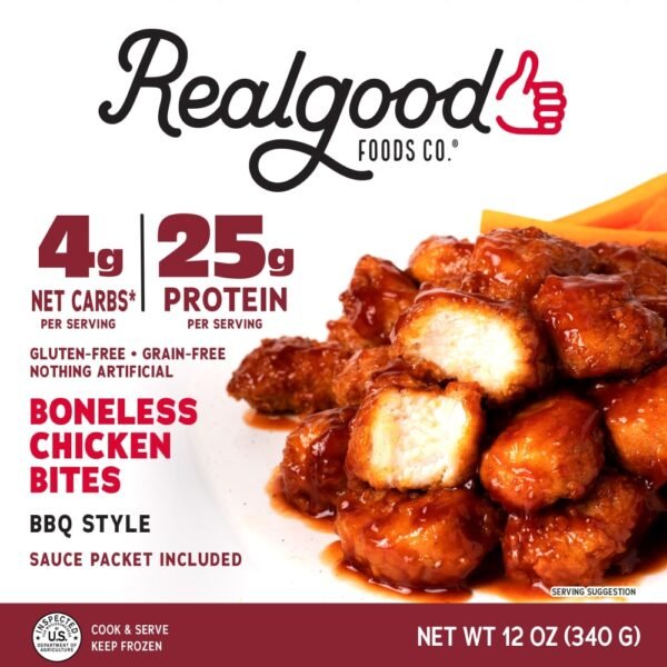 The Real Good Food Company® BBQ Style Boneless Chicken Bites