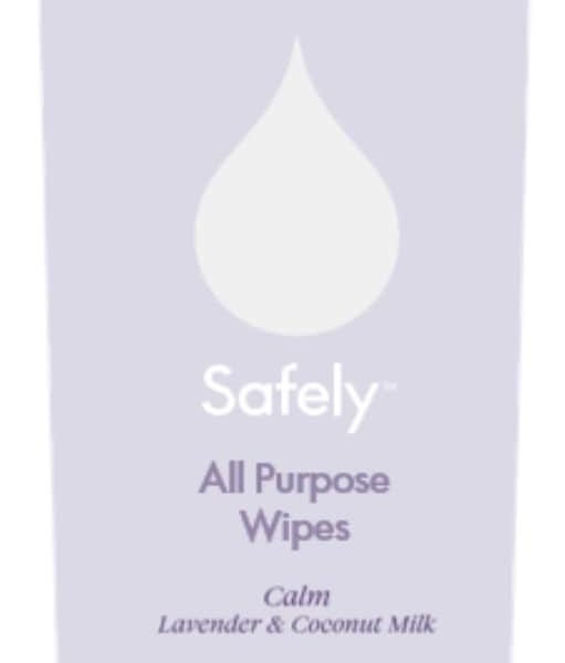 Safely™ Calm Lavender & Coconut Milk All Purpose Wipes