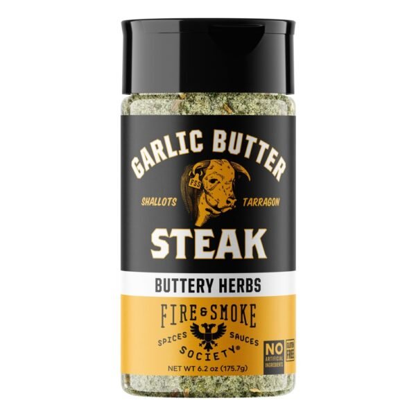Fire & Smoke Society® Garlic Butter Steak BBQ Rub
