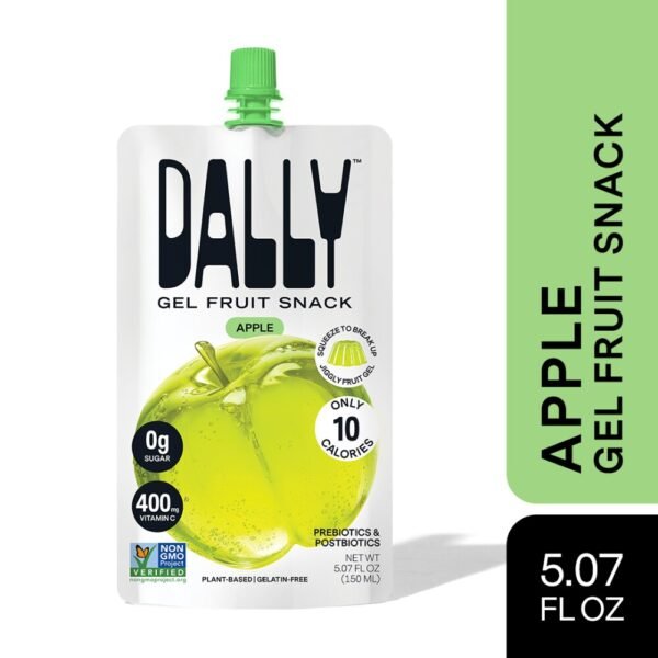 Dally™ Zero-Sugar Apple Gel Fruit Snack Pouch