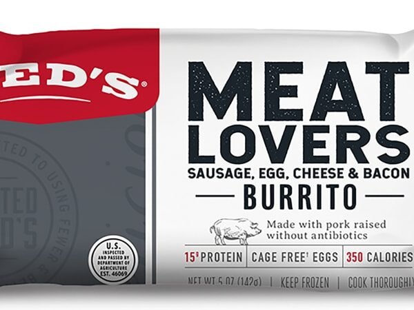 Red’s Meat Lovers Frozen Breakfast Burrito