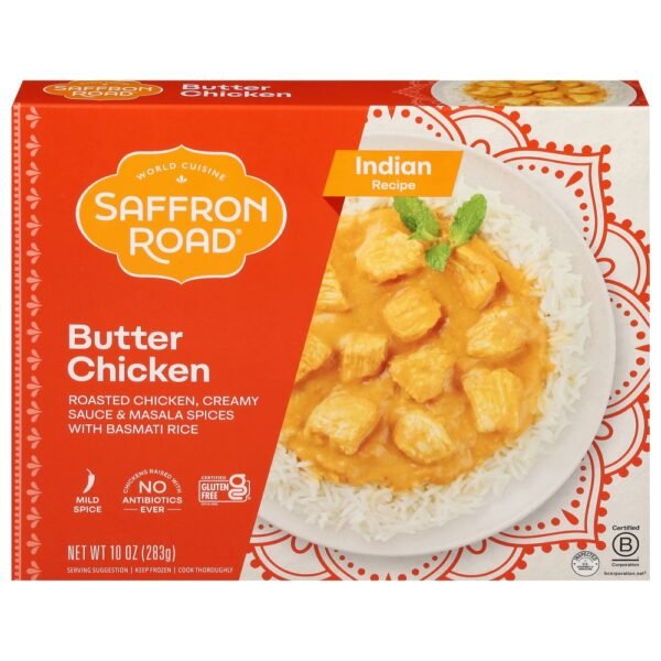 Saffron Road® Butter Chicken Gluten-Free Indian Meal Frozen Dinner