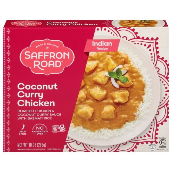 Saffron Road® Coconut Curry Chicken Gluten-Free Frozen Dinner