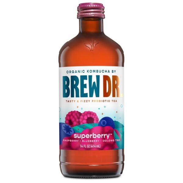 Brew Dr.® Kombucha Organic Superberry™ Kombucha