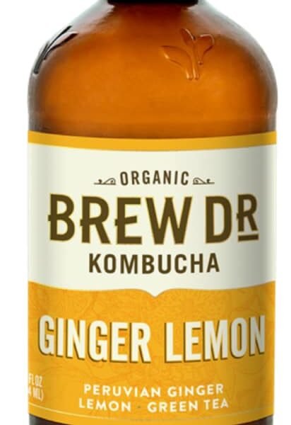 Brew Dr Organic Ginger Lemon Kombucha
