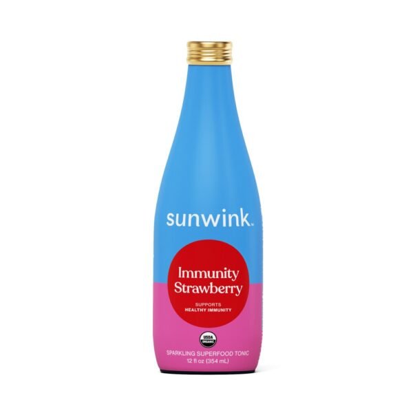 Sunwink™ Immunity Strawberry Sparkling Superfood Tonic