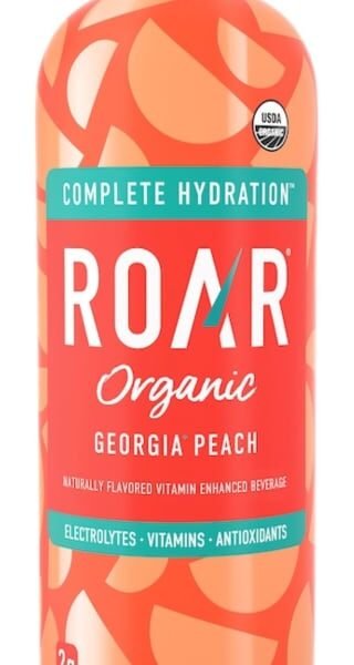Roar® Organic Georgia Peach Flavored Water Bottle