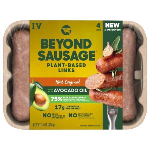 Beyond Meat Beyond Sausage® Brat Original Plant-Based Dinner Sausage Links