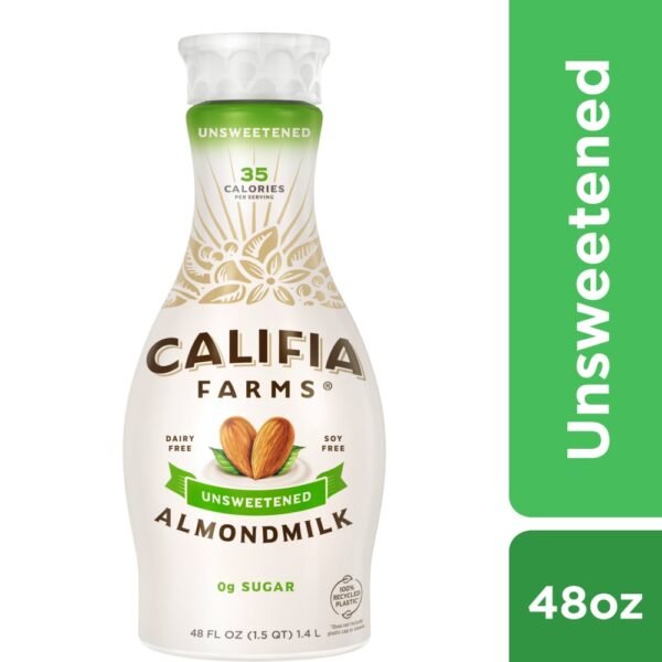 Califia Farms® Dairy Free Unsweetened Plain Almond Milk