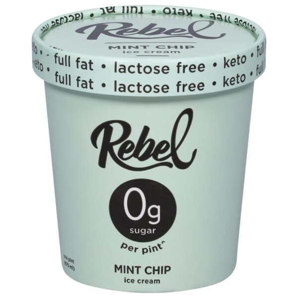 Rebel Keto Mint Chip Ice Cream Pint