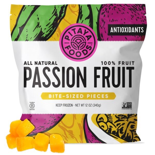 Pitaya Foods® Passion Fruit Bite-Sized Pieces