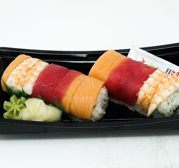 Yummi Sushi Rainbow Sushi Roll (Available 11:00 am - 7:00 pm)