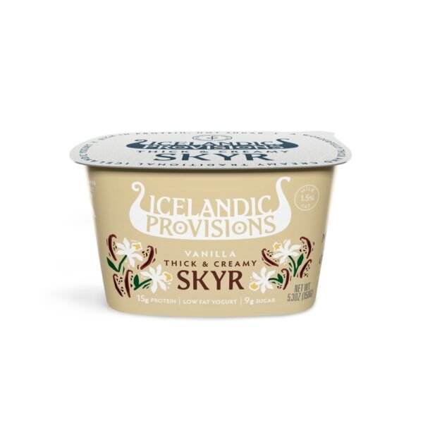 Icelandic Provisions Vanilla Skyr Yogurt