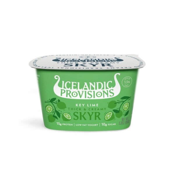 Skyr Icelandic Provisions Key Lime Skyr Yogurt Cup