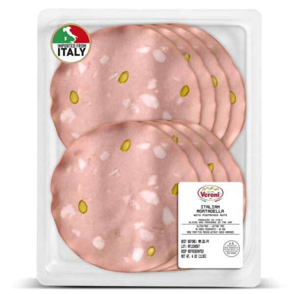Veroni Italian Mortadella With Pistachio Nuts