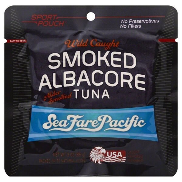 Sea Fare Pacific Wild Caught Smoked Albacore Tuna Pouch