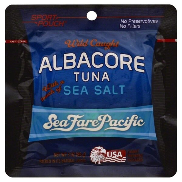 Sea Fare Pacific Wild Caught Albacore Tune with Sea Salt