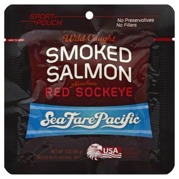 Sea Fare Pacific Wild Caught Smoked Salmon Red Sockeye