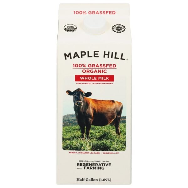Maple Hill® Organic 100% Grassfed Whole Milk