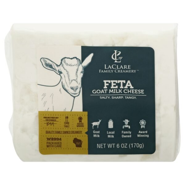 LaClare Family Creamery™ Feta Goat Milk Cheese