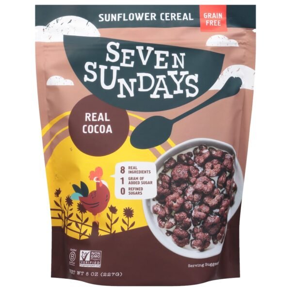Seven Sundays Real Cocoa Grain Free Sunflower Cereal