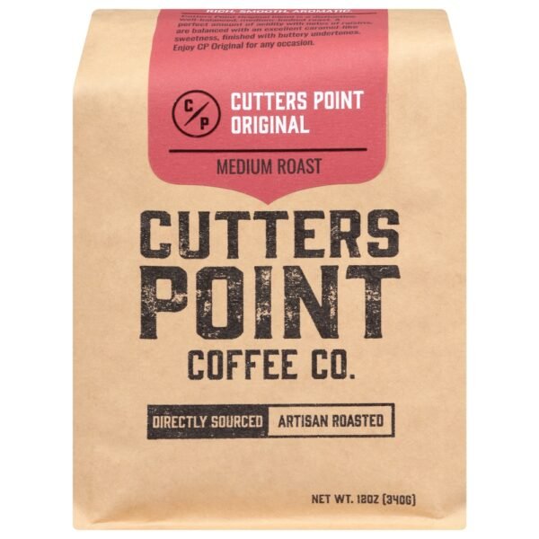 Cutters Point Coffee Co Original Medium Roast Ground Coffee