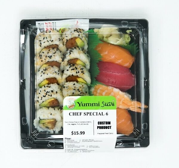 Yummi Sushi Chef Special 6