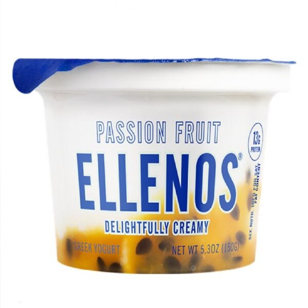 Ellenos® Passion Fruit Delightfully Creamy Greek Yogurt Cup