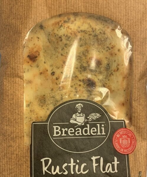 Breadeli™ Garlic Butter Rustic Flat Bread