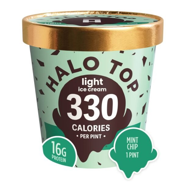 Halo Top Mint Chip Light Ice Cream
