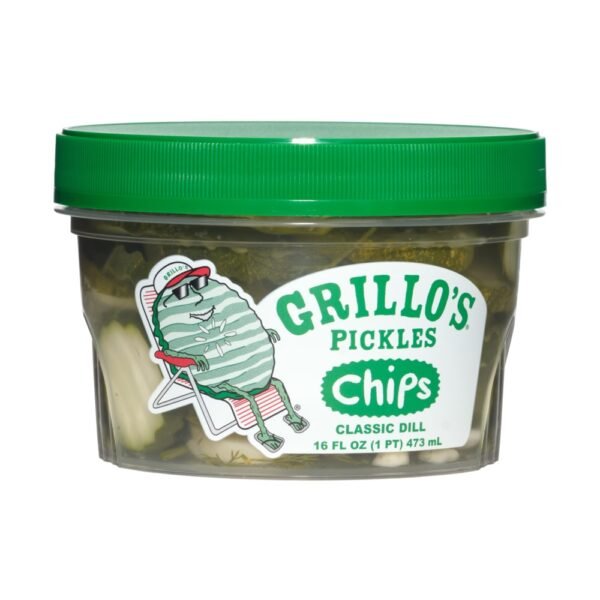 Grillo's® Pickles Fresh Classic Dill Pickle Chips