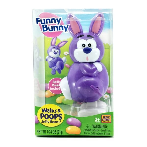 Treat Street Funny Bunny® Windup Walking Jelly Bean Easter Candy Dispenser