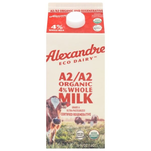 Alexandre Family Farm A2 Organic 4% Whole Milk