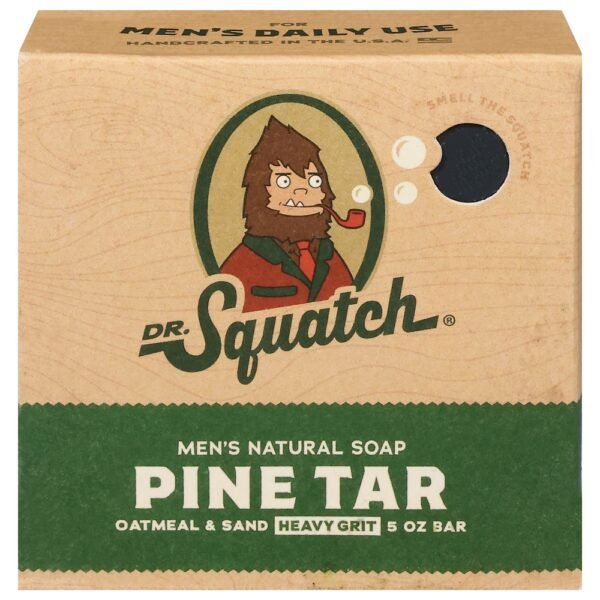 Dr. Squatch® Pine Tar Natural Bar Soap