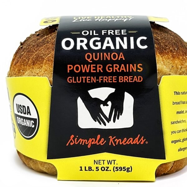 Simple Kneads Gluten Free Quinoa Multigrain Bread