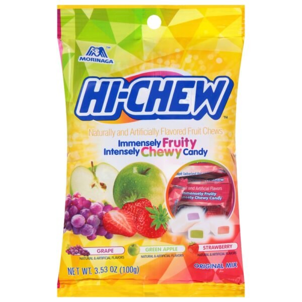 Hi-Chew™ Grape Green Apple & Strawberry Original Mix Fruit Chews