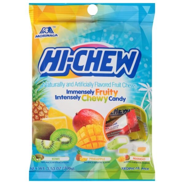 Hi-Chew™ Tropical Mix Fruit Flavored Chews Candy Bag