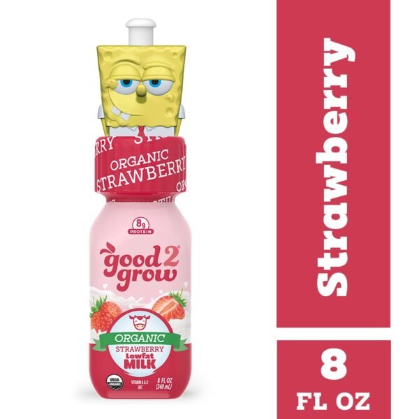 Good 2 Grow® Organic Strawberry Lowfat Milk