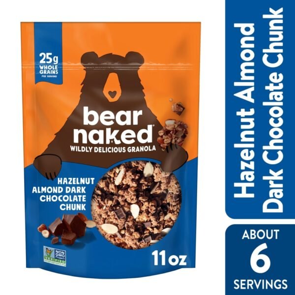 Bear Naked® Hazelnut Almond Dark Chocolate Chunk Granola