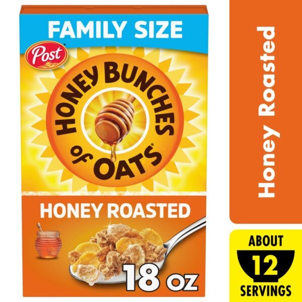Post Honey Bunches of Oats Honey Roasted Breakfast Cereal